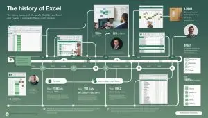تاريخ الاكسل